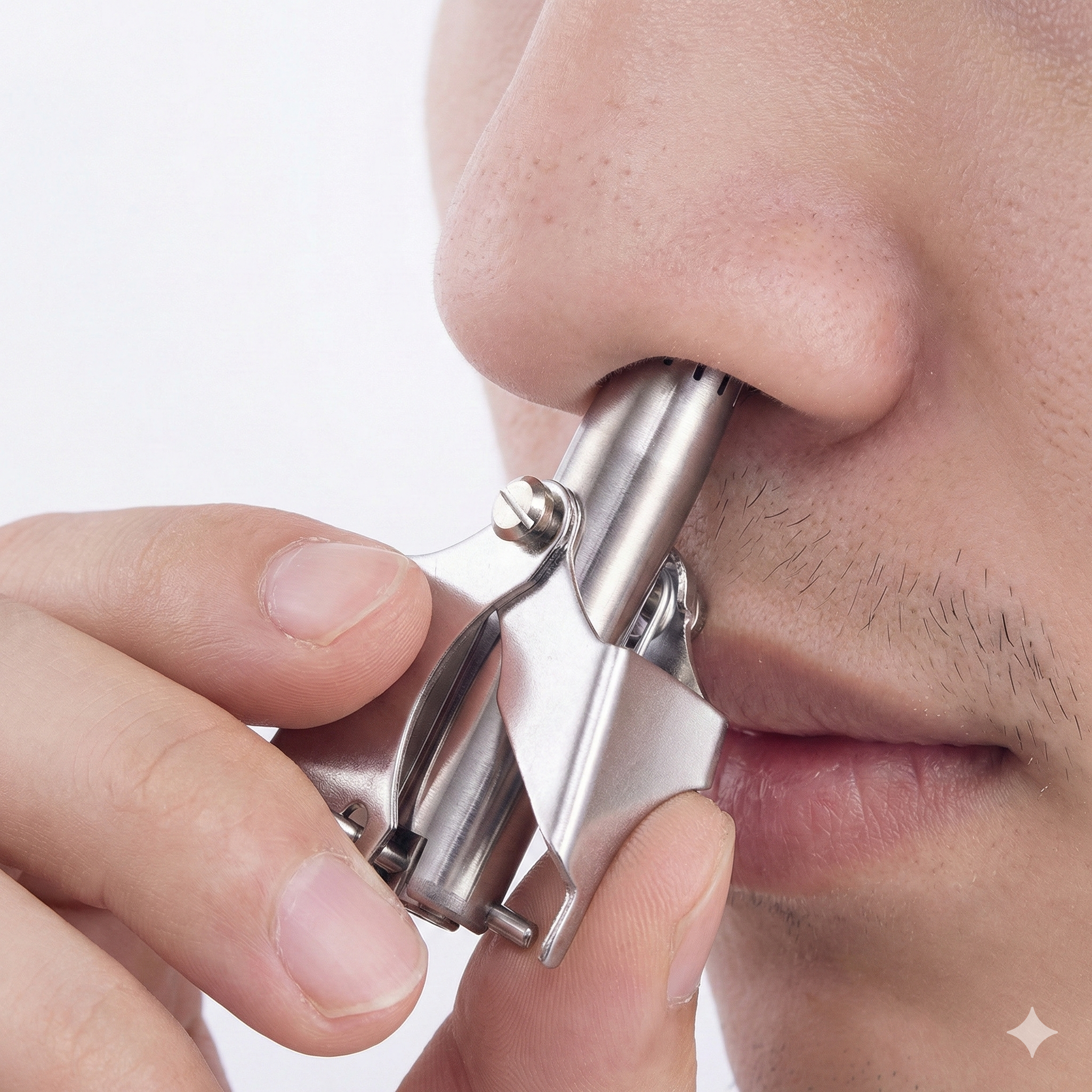 Stainless Steel Nose & Ear Hair Trimmer